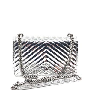 Сумка Pinko Mirror-finish Quilting Love Bag