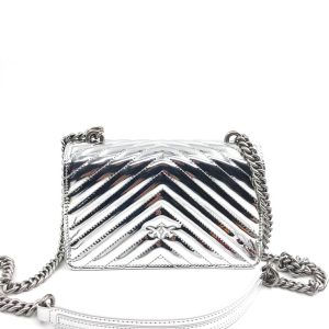 Сумка Pinko Mirror-finish Quilting Love Bag