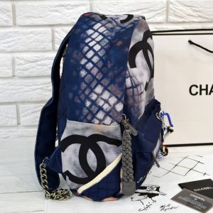 Рюкзак Chanel Graffiti Printed Canvas Backpack