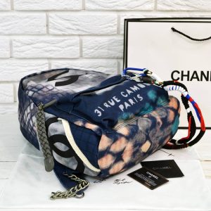 Рюкзак Chanel Graffiti Printed Canvas Backpack