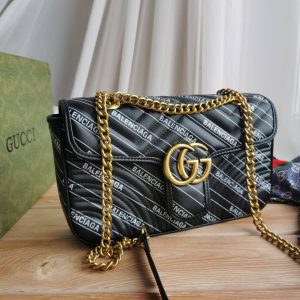 Сумка Gucci GG Marmont & Balenciaga