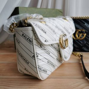 Сумка Gucci GG Marmont & Balenciaga