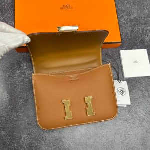 Сумка Hermes Constance 18 Epsom Gold Hardware