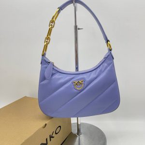 Сумка Pinko Mini Love Bag Half Moon Maxi Quilt