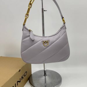 Сумка Pinko Mini Love Bag Half Moon Maxi Quilt