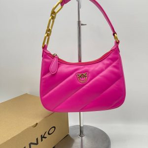 Сумка Pinko Mini Love Bag Half Moon Maxi Quilt