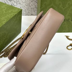 Сумка Gucci GG MARMONT LEATHER SUPER MINI