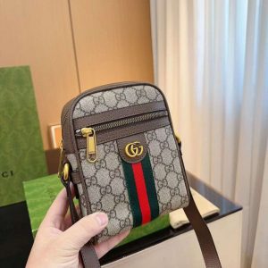 Сумка мессенджер GUCCI Ophidia GG