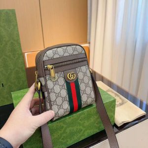 Сумка мессенджер GUCCI Ophidia GG