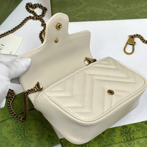 Сумка Gucci GG MARMONT LEATHER SUPER MINI