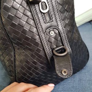 Сумка дорожная Bottega Veneta Man Duffel black