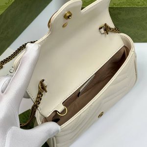 Сумка Gucci GG MARMONT LEATHER SUPER MINI