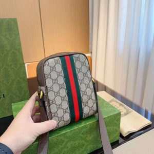 Сумка мессенджер GUCCI Ophidia GG